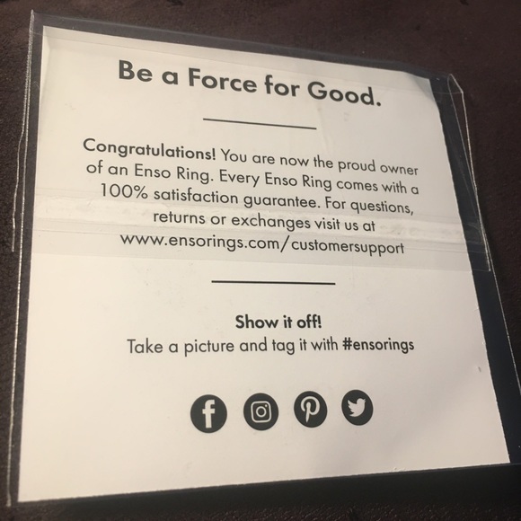 Enso Column Stackable Silicone Ring NWT - Picture 7 of 7